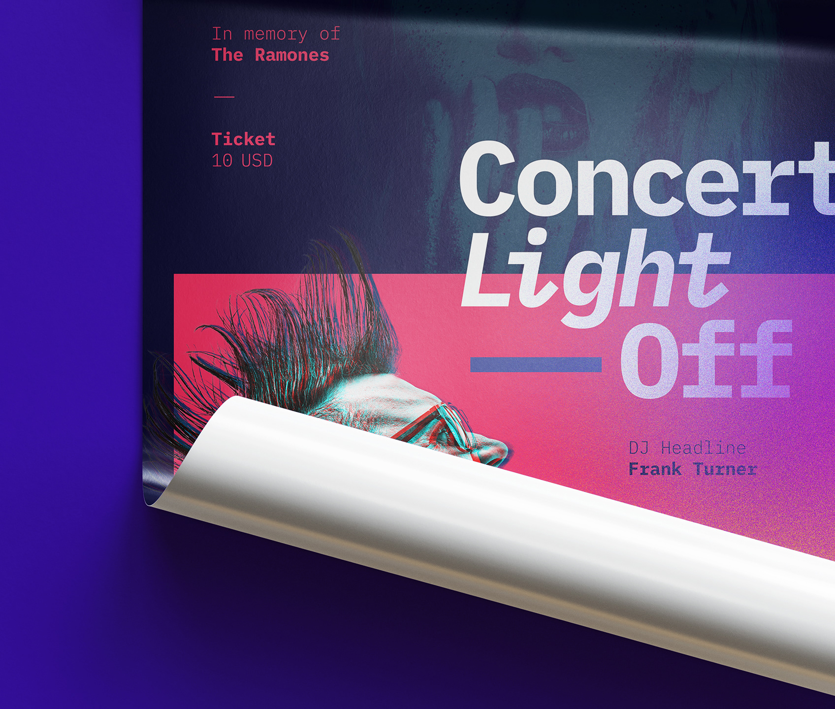 Poster Concert Light Off